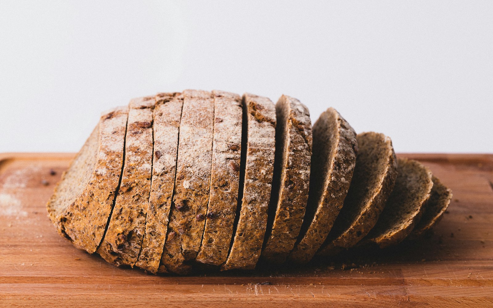 Sliced bread containing gluten, a trigger for celiac disease